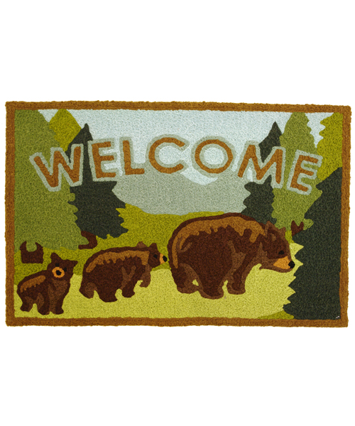 Bath Rug - Bear Welcome